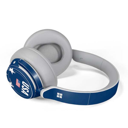 USA Flag Stars Surface Headphones Skin