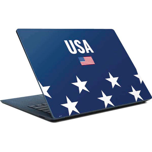 USA Flag Stars Surface Laptop Skin