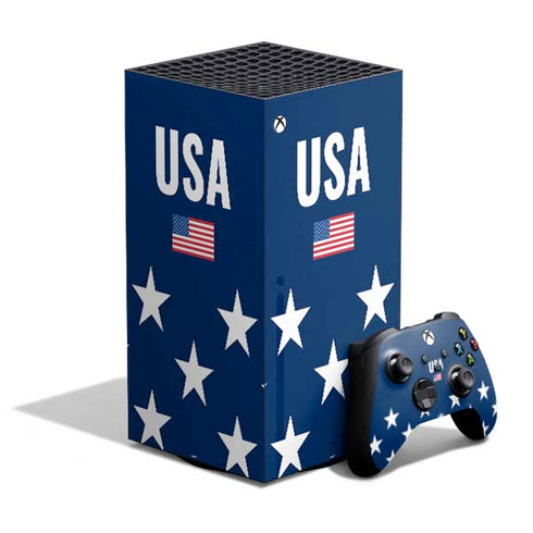 USA Flag Stars XBox Series X Digital Edition Bundle Skin