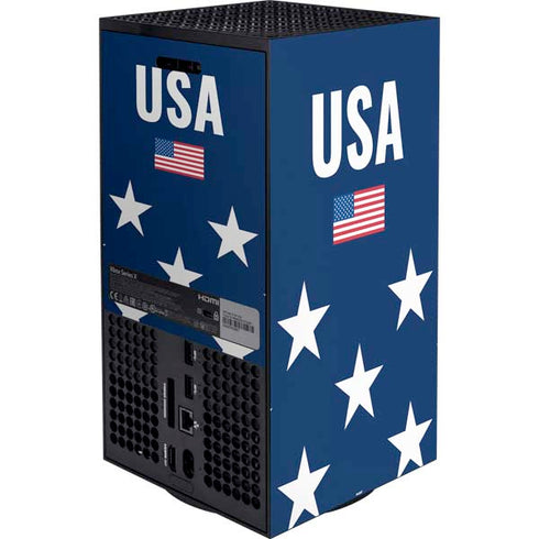 USA Flag Stars XBox Series X Digital Edition Bundle Skin