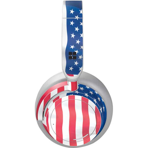 USA Flag Surface Headphones Skin