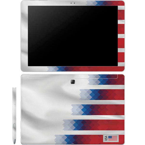 USA Soccer Flag Galaxy Book 12in Skin
