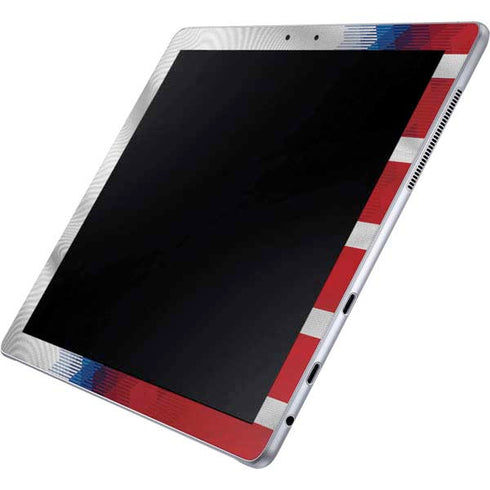 USA Soccer Flag Galaxy Book 12in Skin