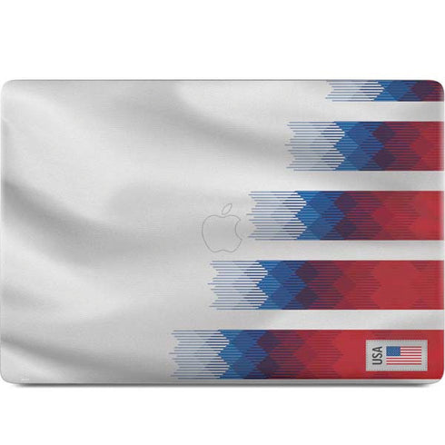 USA Soccer Flag MacBook Skins