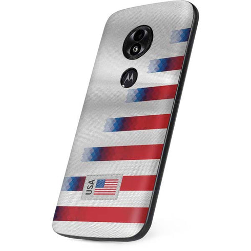 USA Soccer Flag Moto E5 Play Skin