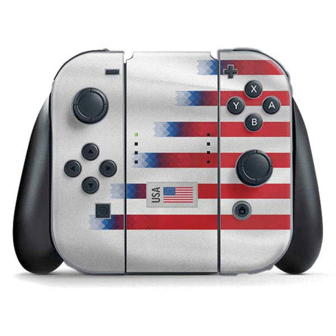 USA Soccer Flag Nintendo Switch (2017-2021) Joy-Con Controller Skin
