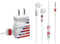 USA Soccer Flag Phone Charger Skin