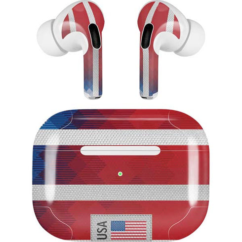 USA Soccer Flag AirPods Skins
