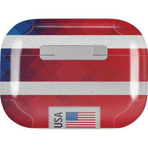 USA Soccer Flag AirPods Skins