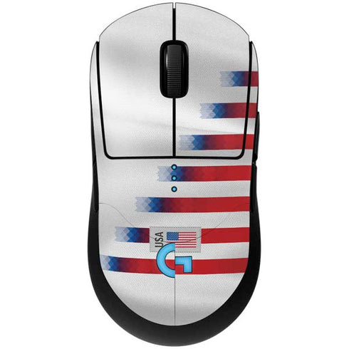 USA Soccer Flag G Pro Wireless Gaming Mouse Skin