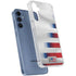 USA Soccer Flag Galaxy A35 5G Clear Case