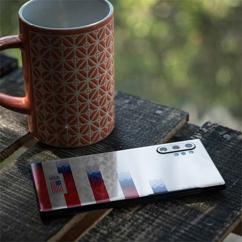 USA Soccer Flag Galaxy Note 10 Plus Skin