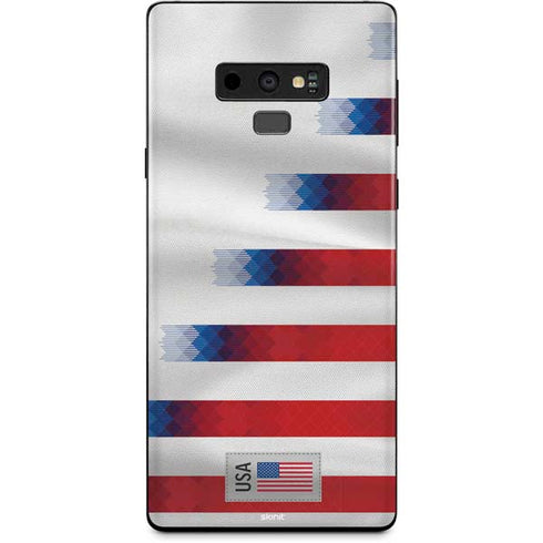 USA Soccer Flag Galaxy Note 9 Skin