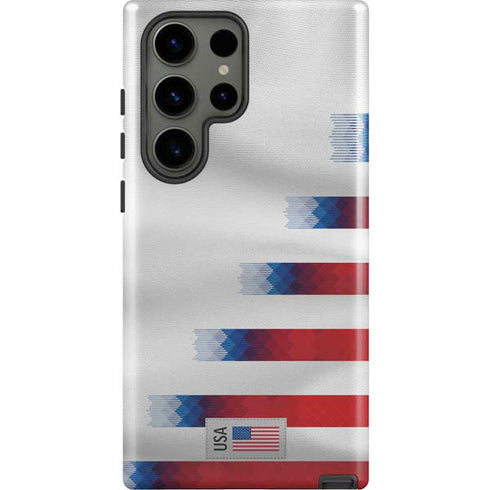 USA Soccer Flag Galaxy S23 Ultra Pro Case