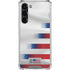 USA Soccer Flag Galaxy S24 FE Clear Case