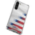 USA Soccer Flag Galaxy S24 FE Clear Case