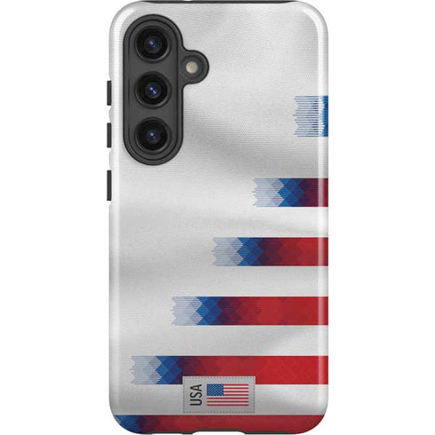 USA Soccer Flag Galaxy S25 Plus Impact Case