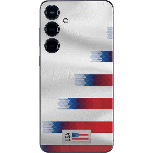 USA Soccer Flag Galaxy S25 Plus Skin