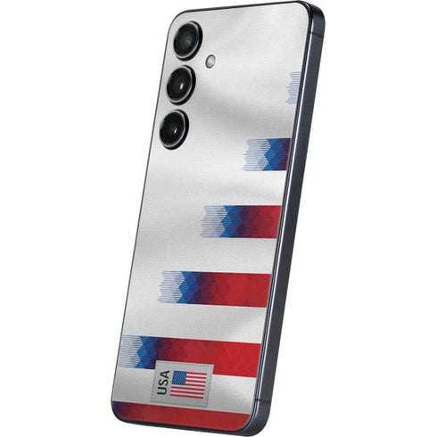 USA Soccer Flag Galaxy S25 Skin