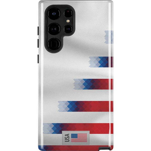 USA Soccer Flag Galaxy S25 Ultra Impact Case