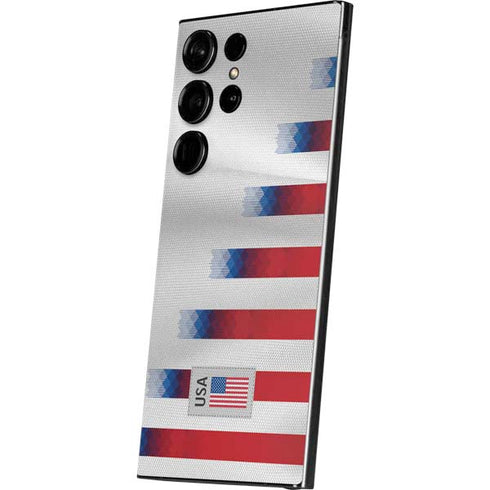 USA Soccer Flag Galaxy S25 Ultra Skin