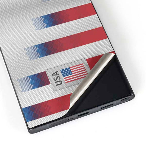 USA Soccer Flag Galaxy S24 Ultra Skin