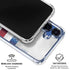 USA Soccer Flag Galaxy S25 Clear Case