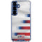USA Soccer Flag Galaxy S25 Plus Clear Case