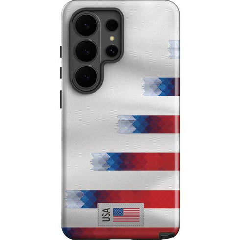 USA Soccer Flag Galaxy S26 Ultra Impact Case