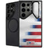 USA Soccer Flag Galaxy S26 Ultra Kickstand Case