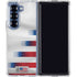 USA Soccer Flag Galaxy Z Fold6 Clear Case