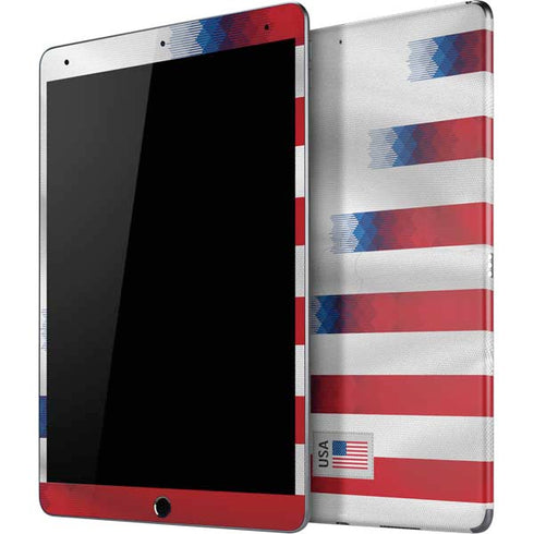 USA Soccer Flag iPad Skins