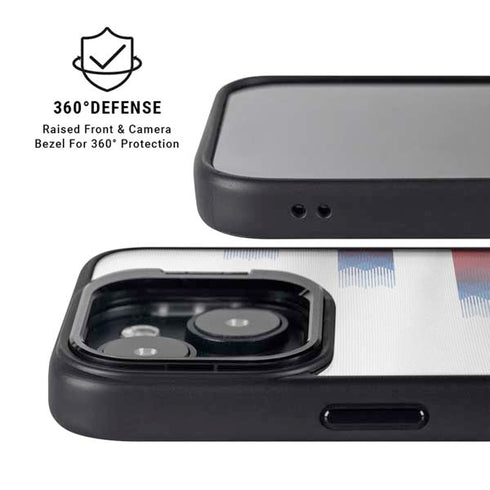 USA Soccer Flag iPhone 14 Kickstand Case