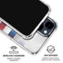 USA Soccer Flag iPhone 15 Clear Case