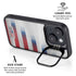 USA Soccer Flag iPhone 15 Kickstand Case