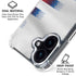 USA Soccer Flag iPhone 16 Clear Case