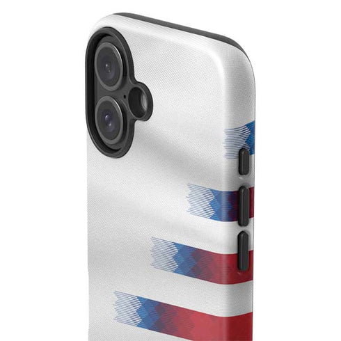 USA Soccer Flag iPhone 16 Impact Case
