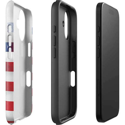 USA Soccer Flag iPhone 16 Impact Case