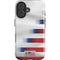 USA Soccer Flag iPhone 16 Plus Impact Case