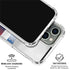 USA Soccer Flag iPhone 16 Pro Clear Case