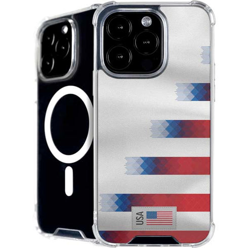USA Soccer Flag iPhone 16 Pro MagSafe Case