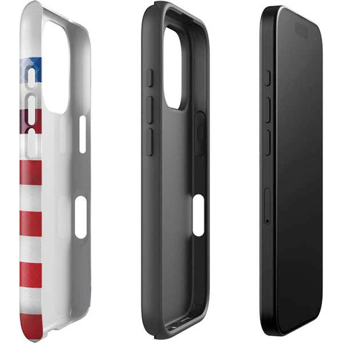 USA Soccer Flag iPhone 16 Pro Max Impact Case