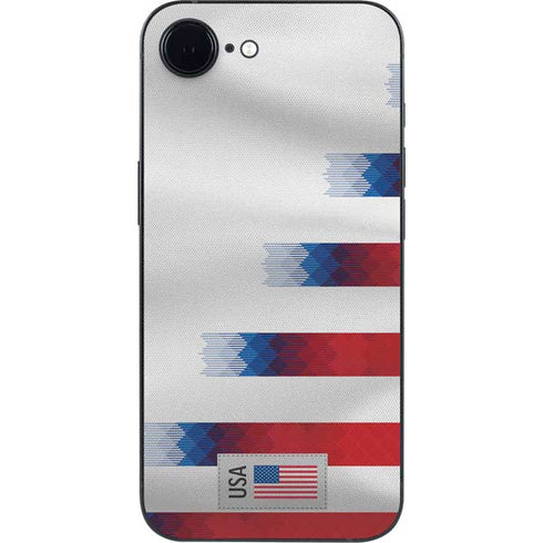 USA Soccer Flag iPhone 16e Skin