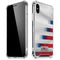 USA Soccer Flag iPhone X/XS Clear Case