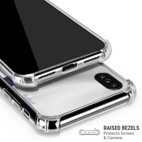 USA Soccer Flag iPhone X/XS Clear Case