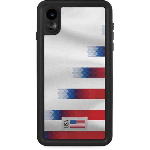 USA Soccer Flag iPhone Cases