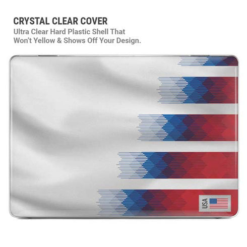 USA Soccer Flag MacBook Cases