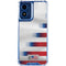 USA Soccer Flag Moto G Play 4G (2024) Clear Case