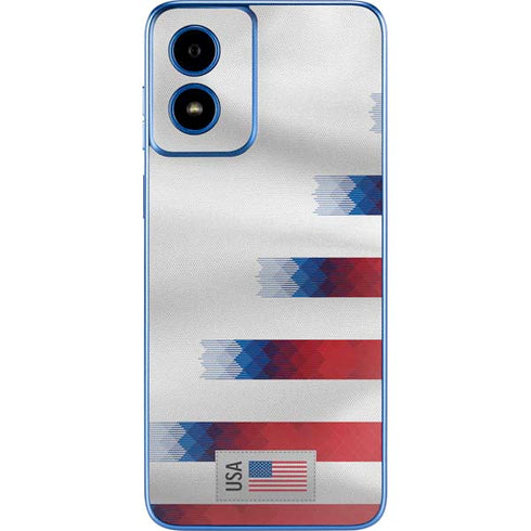 USA Soccer Flag Moto G Play 4G (2024) Skin
