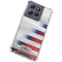 USA Soccer Flag Moto G Play 5G (2025) Clear Case